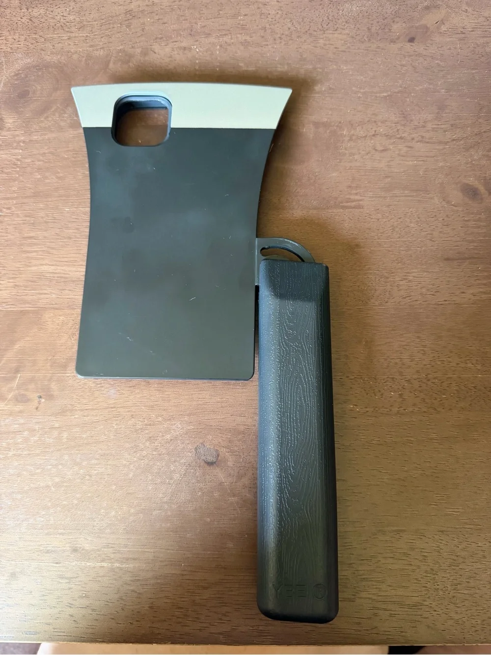 Modern Black and Silver Hatchet Phone Case
